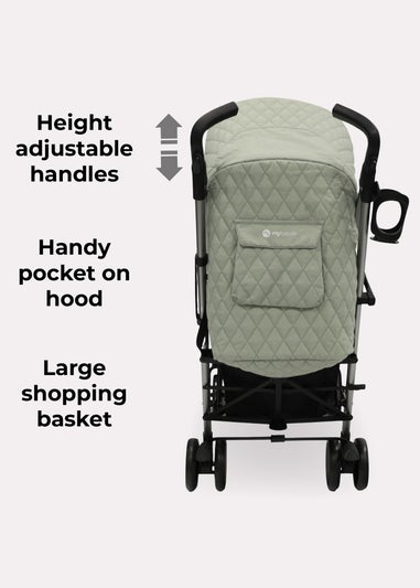 My Babiie Sage Billie Faiers Quilted Lightweight Stroller