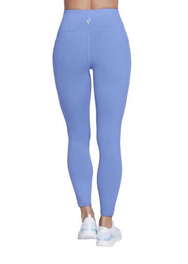 Skechers Light Blue Gowalk Wear High Waist Leggings