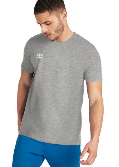 Umbro Silver Grey Club Leisure T-Shirt