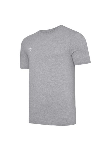 Umbro Silver Grey Club Leisure T-Shirt