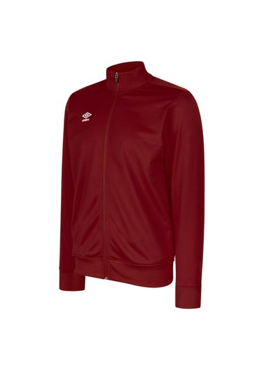 Umbro Burgundy Club Essential Jacket