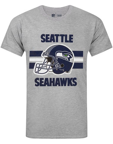 NFL Grey Seattle Seahawks Short Sleeved T-Shirt