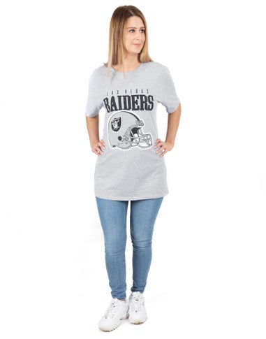 NFL Grey Las Vegas Raiders Short Sleeved T-Shirt