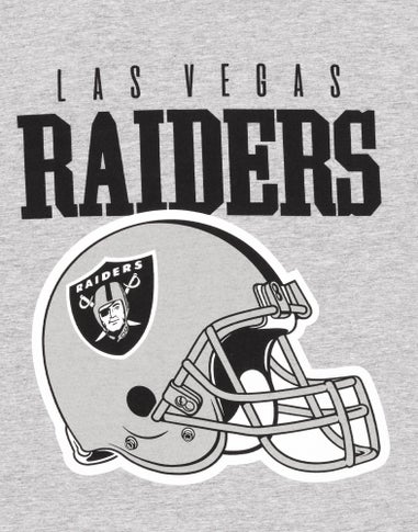 NFL Grey Las Vegas Raiders Short Sleeved T-Shirt