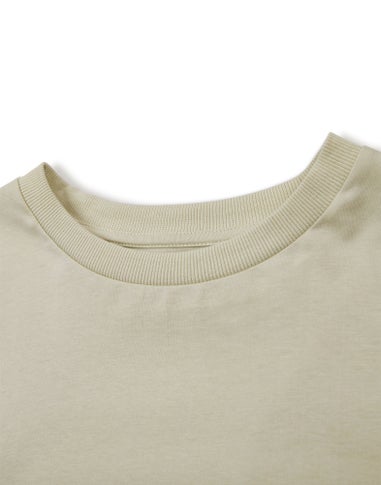 Yellowstone Beige The Bunkhouse Short Sleeved T-Shirt Oatmeal