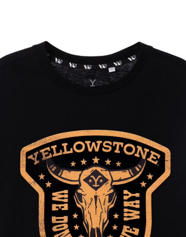 Yellowstone Black We Don't Choose The Way Short Sleeved T-Shirt