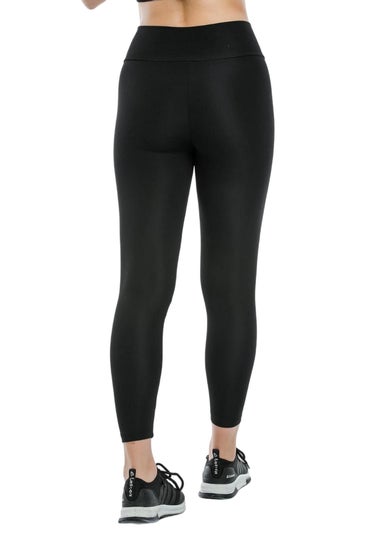 Lookus Black Cross Front Leggings