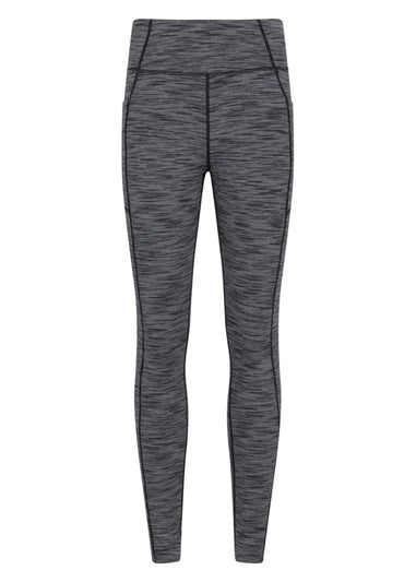 Mountain Warehouse Black Breathe & Balance High Waist Leggings