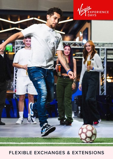 Virgin Experience Days Ballerz Football Wonderland SkillZone with Sharing Platter for Two