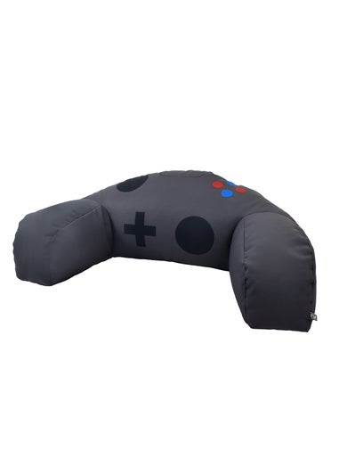 rucomfy Grey Printed Gaming Controller Pillow