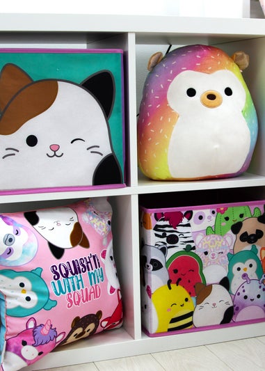 Squishmallows Multi Colour Squares 2 Pack Storage Box