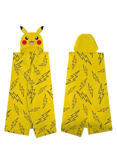 Pokemon Yellow 3D Hooded Wearable Throw