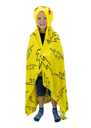 Pokemon Yellow 3D Hooded Wearable Throw