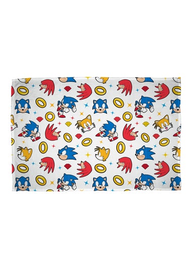 Sonic Multi Colour Liquid Rotary Fleece Throw