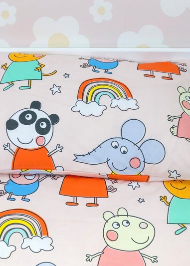 Peppa Pig Multi Colour Playful Junior Polycotton Bed Bundle