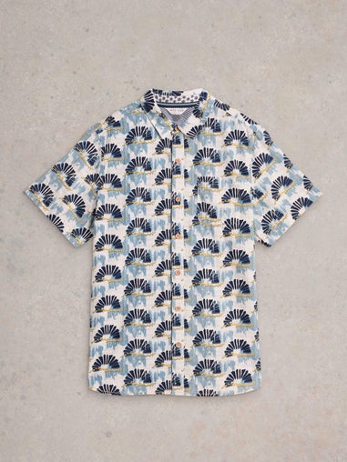 Hemd Hayle mit Fächerprint