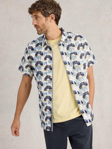 Hemd Hayle mit Fächerprint