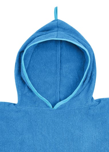 Urban Beach Aqua Kids Cotton Poncho