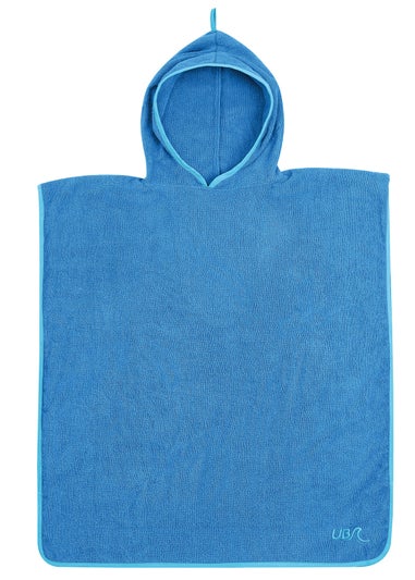 Urban Beach Aqua Kids Cotton Poncho