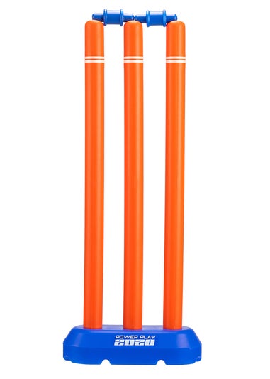 Toyrific Orange Powerplay Plastic Cricket Set