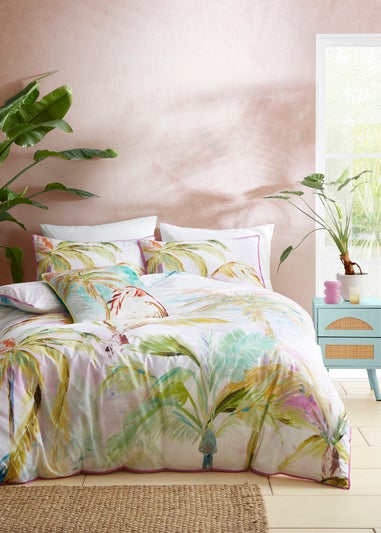 Appletree Style Leilani Reversible Green Duvet Cover Set