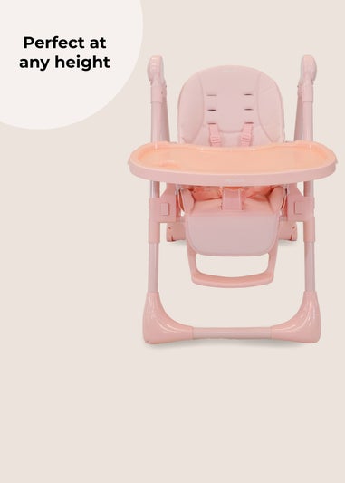 My Babiie Pastel Pink Luxe Highchair