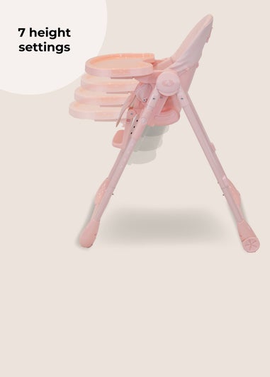 My Babiie Pastel Pink Luxe Highchair