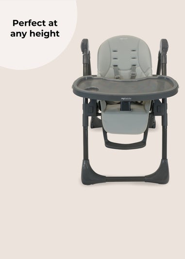 My Babiie Grey Luxe Highchair