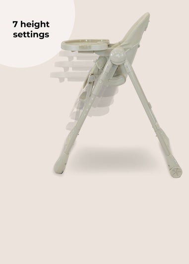 My Babiie Oatmeal Luxe Highchair