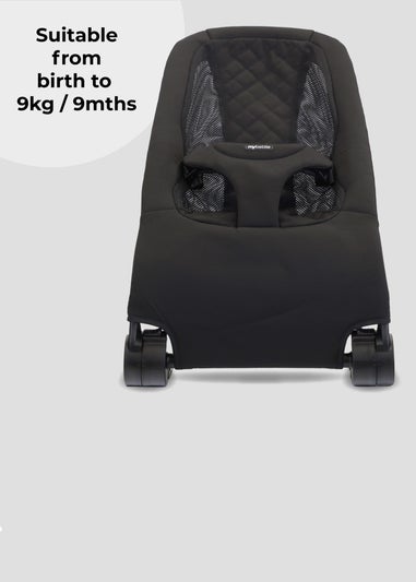 My Babiie Black Reclining Baby Bouncer