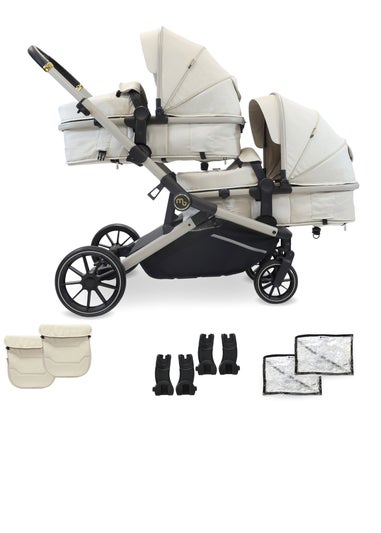 My Babiie Ivory Tandem Pushchair