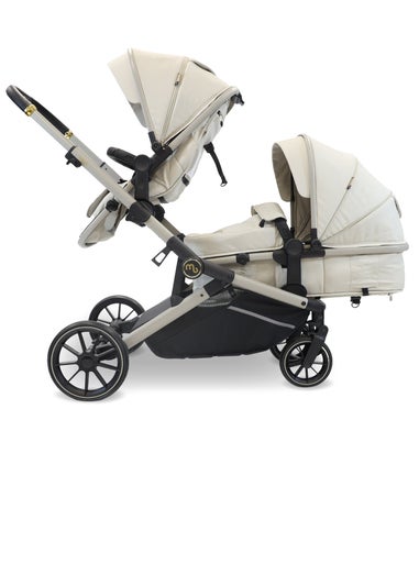 My Babiie Ivory Tandem Pushchair