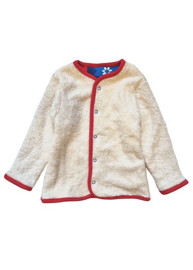 Toby Tiger Organic Multi Colour Bold Floral Reversible Jacket (12  months - 8 years)