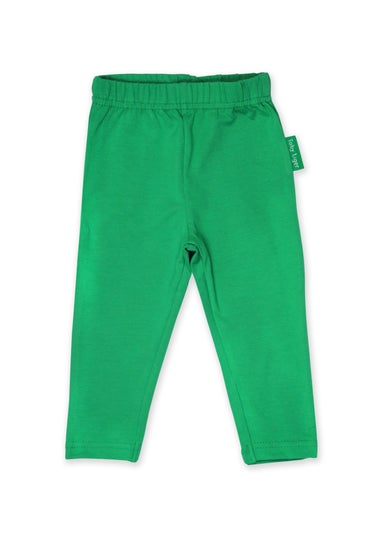 Toby Tiger Organic Green Basic Leggings (6 months - 8 years)