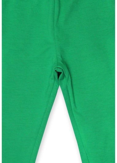 Toby Tiger Organic Green Basic Leggings (6 months - 8 years)