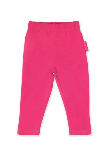 Toby Tiger Organic Pink Basic Leggings (6 months - 8 years)