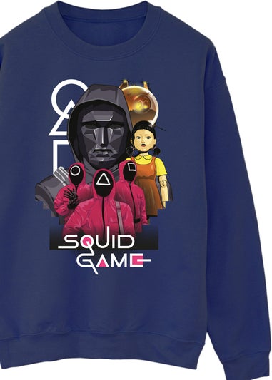 Netflix Squid Game Composition Navy Sweatshirt