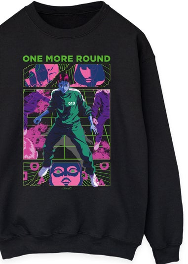 Netflix Squid Game One More Round Black Sweatshirt