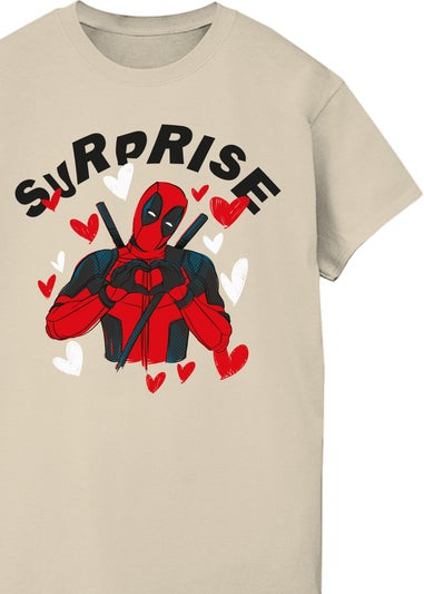 Marvel Deadpool Surprise Adult Sand T-Shirt