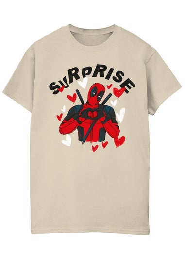 Marvel Deadpool Surprise Adult Sand T-Shirt