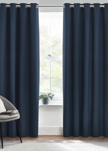 furn. Dawn 100% Blackout Thermal Eyelet Curtains