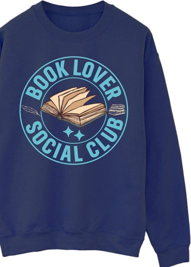 Brands In Navy World Book Day Book Lover Sweatshirt