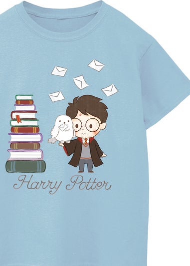 Harry Potter Blue Books Kids Baby T-Shirt (3-13 Years)