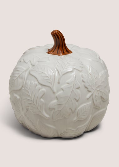 Neutral Embossed Pumpkin