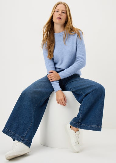 Blue Knit Jumper