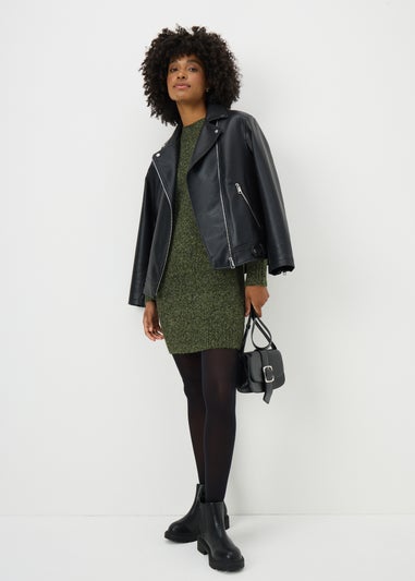 Green Knitted Dress