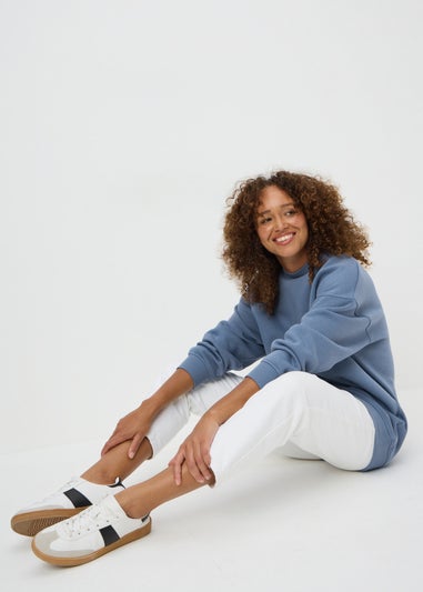 Blue Longline Sweatshirt