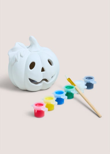 Paint-Your-Own Pumpkin Figure
