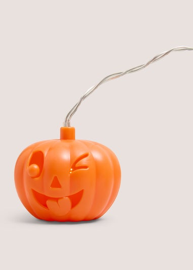 Orange Halloween Pumpkin LED Lights