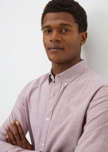Pink Oxford Chambray Shirt